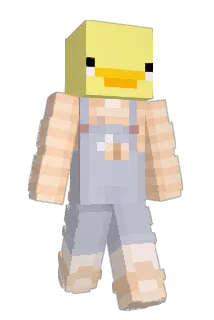 gingky Minecraft avatar full body