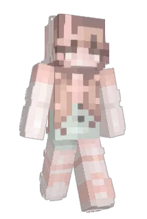 girlinterrupt9d Minecraft avatar full body