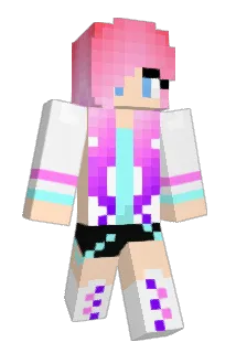 girly25 Minecraft avatar full body