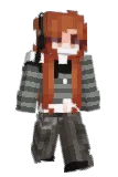 girlysound Minecraft avatar full body