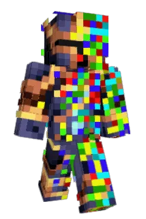 gl1tchdrone Minecraft avatar full body