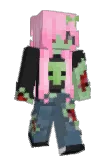 glaceylacey Minecraft avatar full body