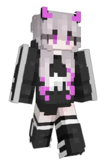 glamguts Minecraft avatar full body