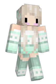 glarple Minecraft avatar full body