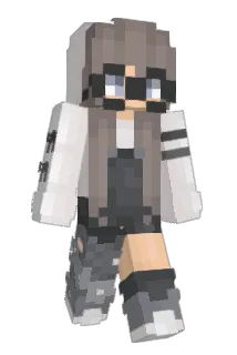 glassesluv Minecraft avatar full body