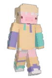 glassolie Minecraft avatar full body
