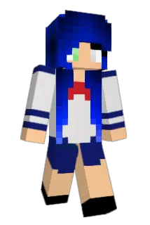 glibmonster Minecraft avatar full body