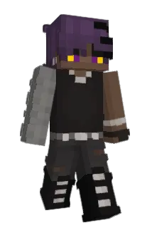 glitchduo Minecraft avatar full body