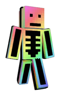 glitchmole Minecraft avatar full body