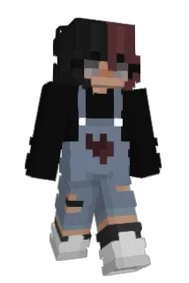 glitchpopbulldog Minecraft avatar full body