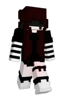 glitchxkkj Minecraft avatar full body