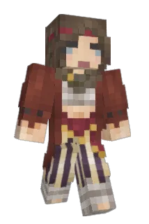 glitteredash Minecraft avatar full body