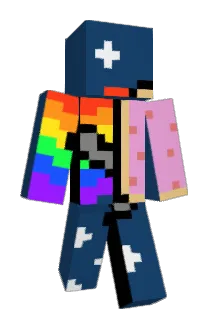 glockadohuby Minecraft avatar full body