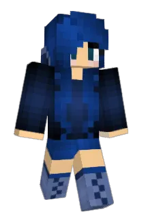 glooence Minecraft avatar full body