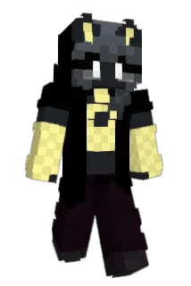 glooless Minecraft avatar full body
