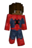 glowtro Minecraft avatar full body