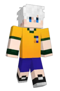 gluteos Minecraft avatar full body