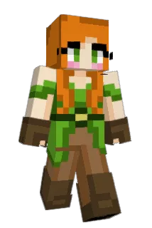 gngrbredgrl Minecraft avatar full body
