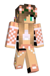 goalivia Minecraft avatar full body