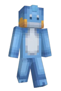 gocart Minecraft avatar full body