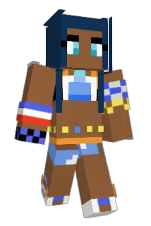 goldengabi Minecraft avatar full body
