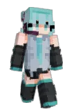 goldiegamergirl Minecraft avatar full body