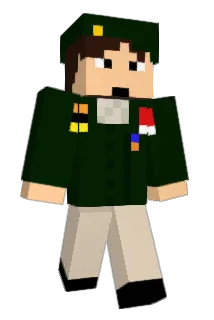 goldlauncher Minecraft avatar full body