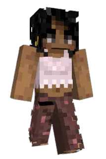 goldvento Minecraft avatar full body