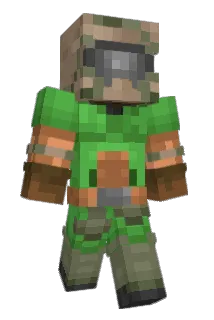 gooseTwo Minecraft avatar full body