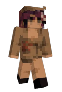 gorephobic Minecraft avatar full body