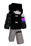 gothicfem Minecraft avatar full body