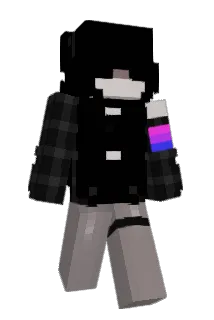 gothicfem Minecraft avatar full body