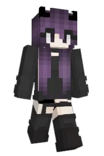 gothsuza Minecraft avatar full body