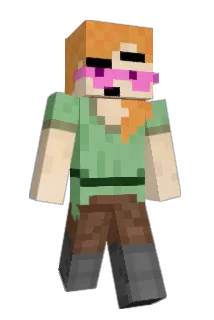 gourdinette Minecraft avatar full body