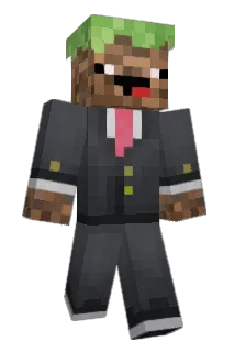 grassblock15 Minecraft avatar full body