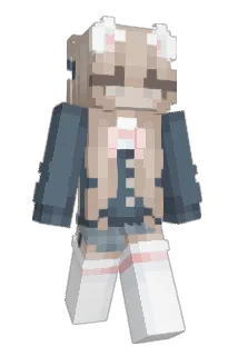 graxed Minecraft avatar full body