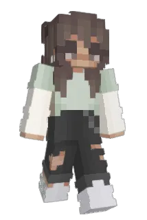 grayaca Minecraft avatar full body