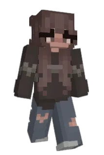 graycava Minecraft avatar full body