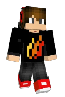 grayli Minecraft avatar full body