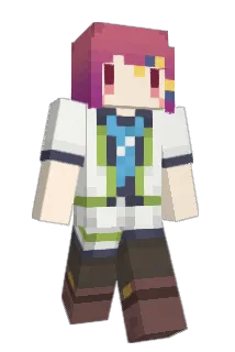 graywidow Minecraft avatar full body