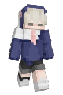 grayxbunni Minecraft avatar full body