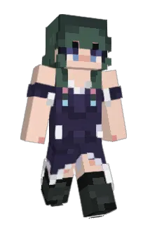 greasygal Minecraft avatar full body