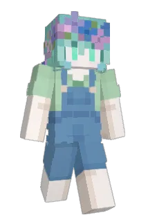 green_but_green Minecraft avatar full body