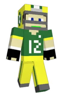 greengoldjoe Minecraft avatar full body