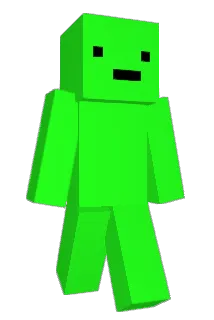 greenguy_1 Minecraft avatar full body
