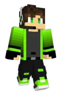 greghair Minecraft avatar full body