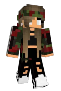 gretacatherine Minecraft avatar full body