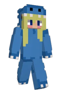 gretinator Minecraft avatar full body
