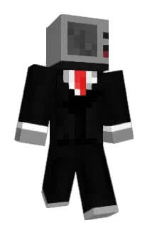 grey_microwave Minecraft avatar full body