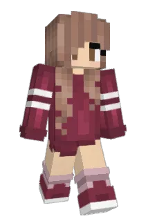 greybeam Minecraft avatar full body